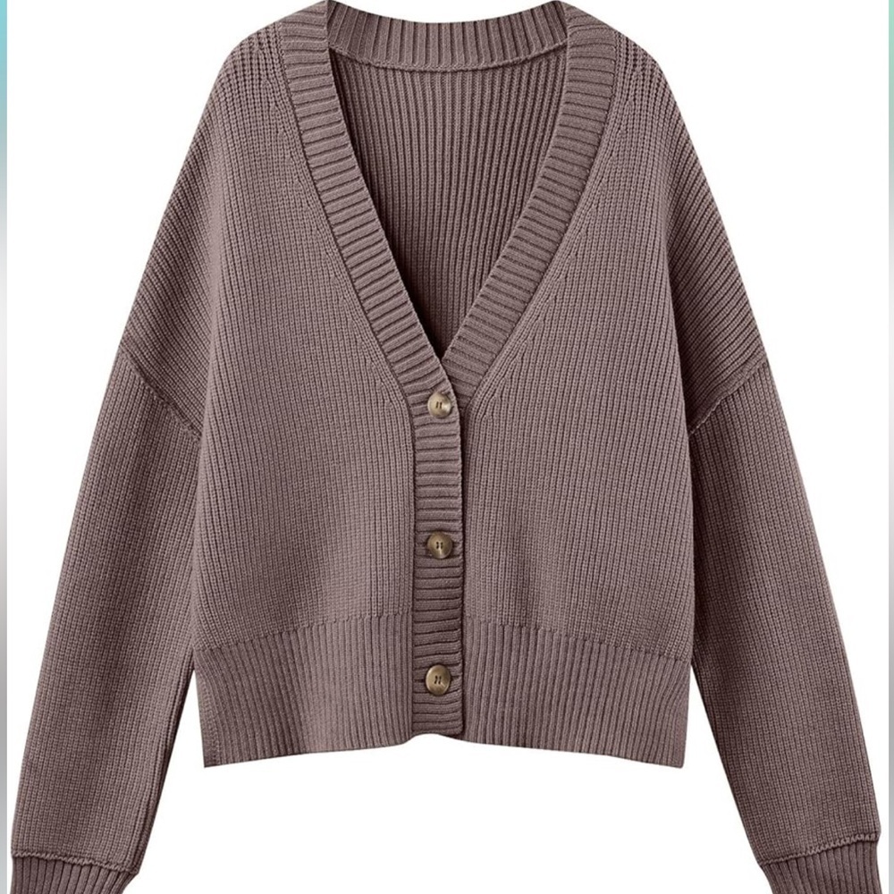 Cozy Brown Women's Cardigan